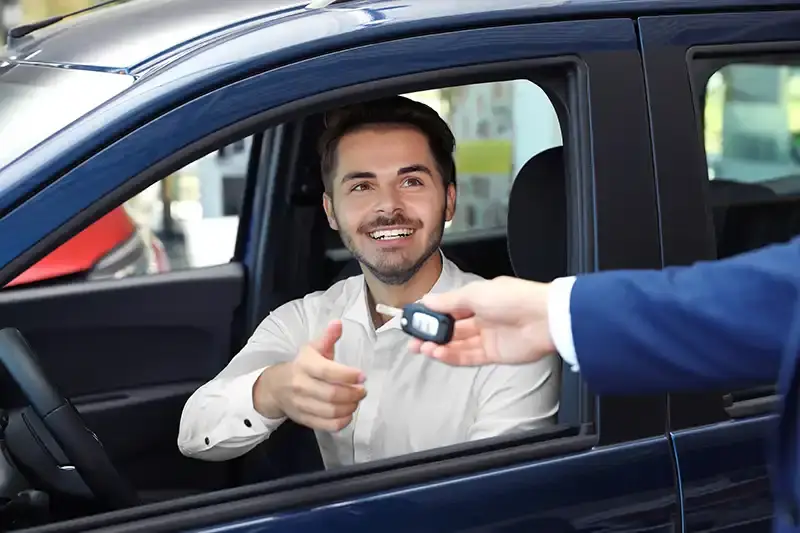 young salesman
